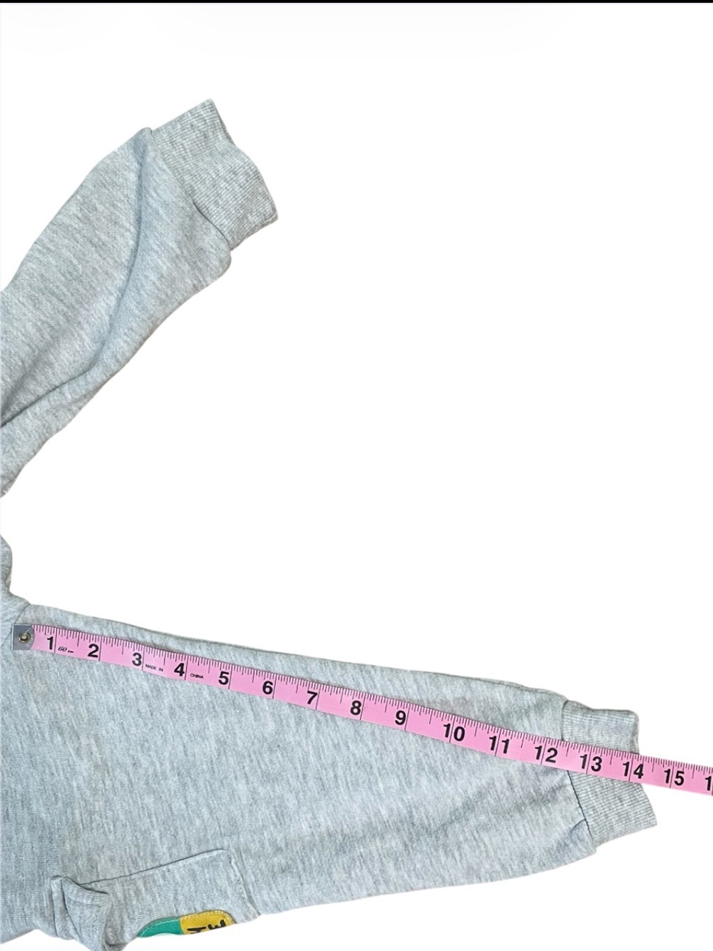 Disney Gray Sweatpants with Mickey Patch - Picture 6 of 7
